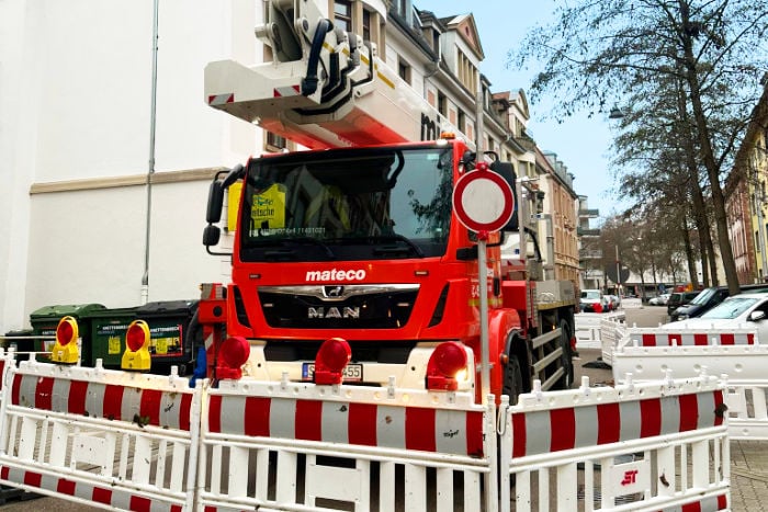 Verkehrstechnische Absicherung von Baustellen